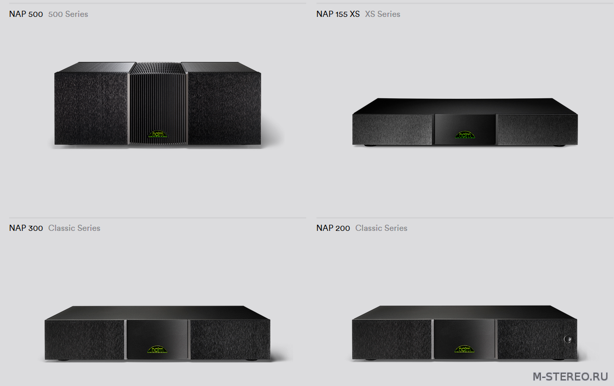 Усилители мощности звука Найм - Naim Audio